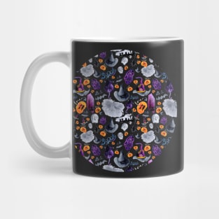 Halloween – Black Background Mug